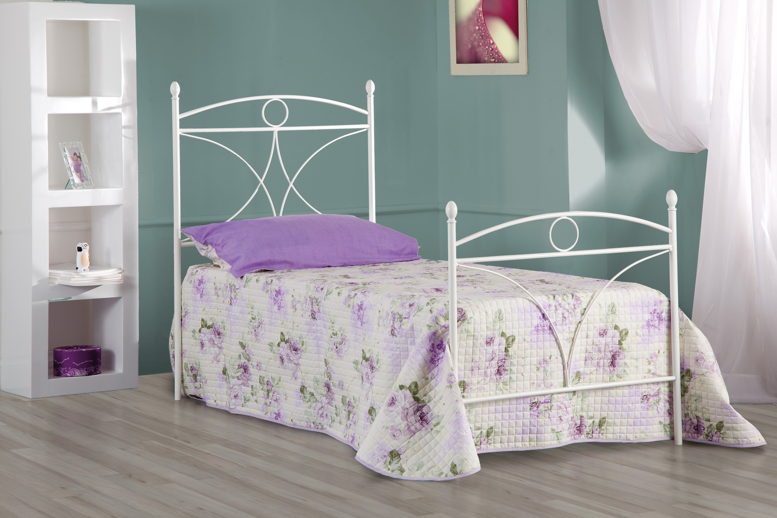 LETTO IN FERRO alice_01_bianco